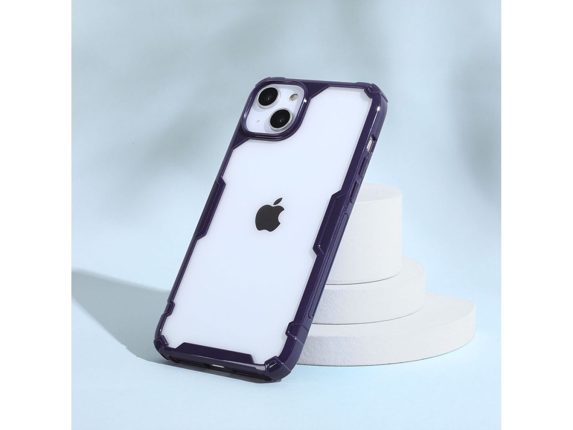 Capa Nillkin Nature Pro para iPhone 14 Plus, capa protetora reforçada, capa transparente