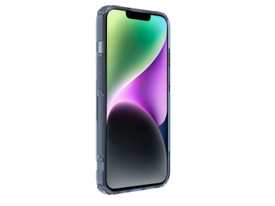 Capa magnética Nillkin Nature Pro para iPhone 14 Plus com MagSafe, azul. Capa magnética Nillkin Nature Pro para iPhone 14 Plus com MagSafe, azul.