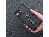 Funda Nillkin CamShield Armor Pro para iPhone 14 Plus, carcasa reforzada con soporte de anillo para Funda Nillkin CamShield Armor Pro para iPhone 14 Plus, carcasa reforzada con soporte de anillo para