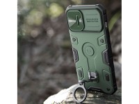 Capa magnética Nillkin CamShield Armor Pro para iPhone 14 Plus com proteção MagSafe e protetor de câ Capa magnética Nillkin CamShield Armor Pro para iPhone 14 Plus com proteção MagSafe e protetor de câ