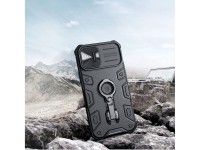Capa magnética Nillkin CamShield Armor Pro para iPhone 14 Plus com proteção MagSafe e protetor de câ Capa magnética Nillkin CamShield Armor Pro para iPhone 14 Plus com proteção MagSafe e protetor de câ