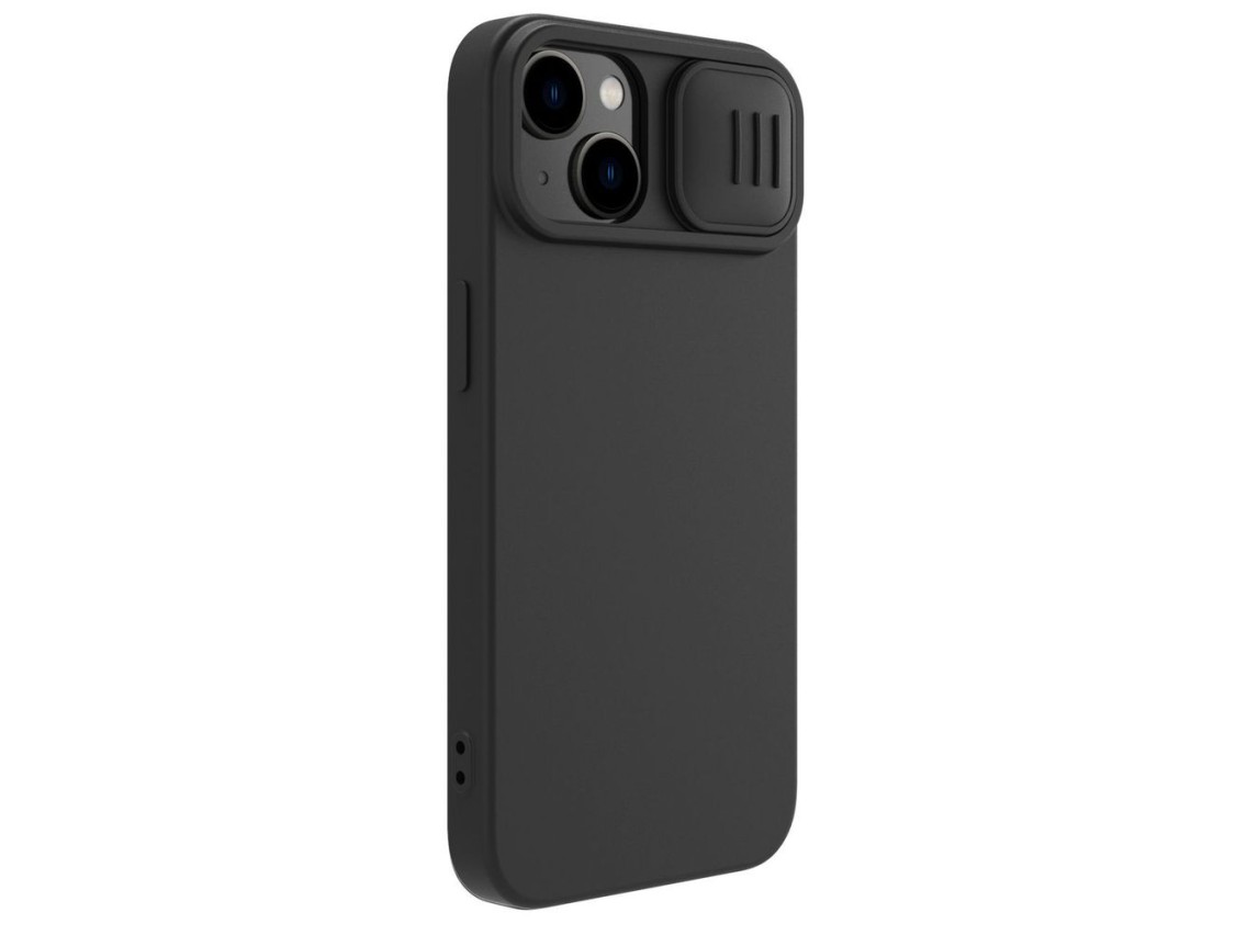 Nillkin CamShield Magnetic Silicone Case iPhone 14 Plus Magnetic MagSafe Cover with Camera Protector