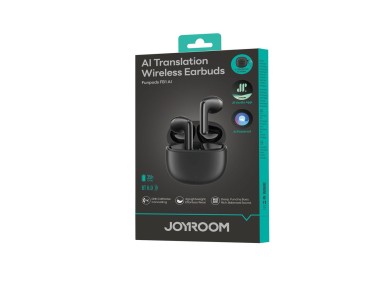 Joyroom JR-FB1 Funpods Bluetooth 6.0 In-Ear TWS Wireless Headphones with AI Functions - Black Joyroom JR-FB1 Funpods Bluetooth 6.0 In-Ear TWS Wireless Headphones with AI Functions - Black
