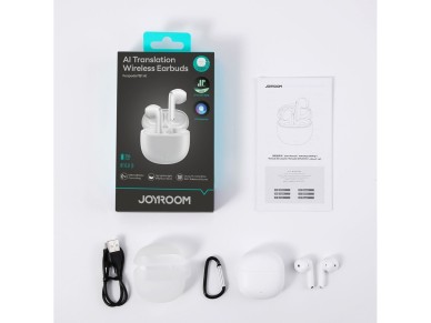 Auriculares inalámbricos intrauditivos Joyroom JR-FB1 Funpods Bluetooth 6.0 TWS con funciones de IA Auriculares inalámbricos intrauditivos Joyroom JR-FB1 Funpods Bluetooth 6.0 TWS con funciones de IA