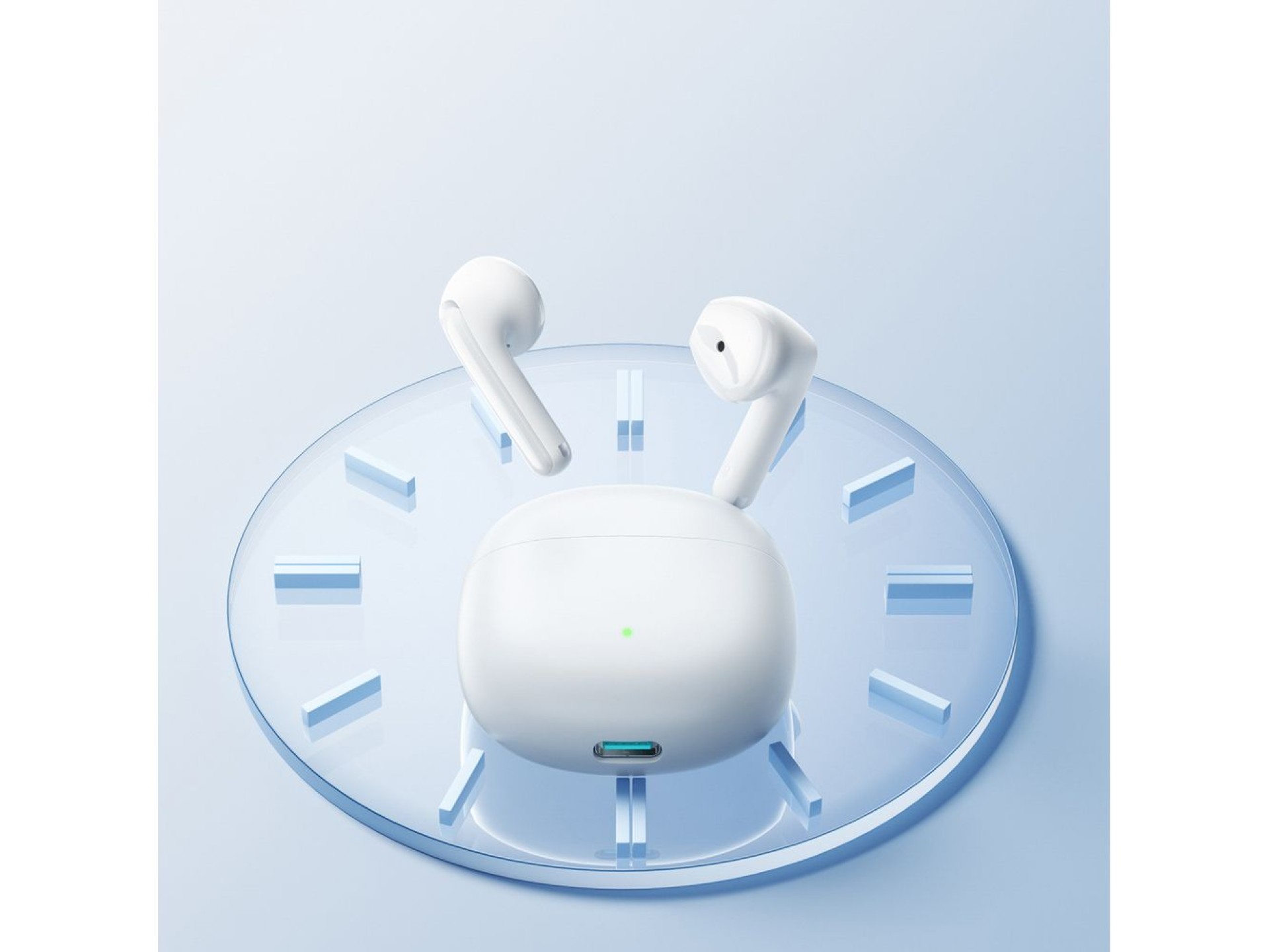 Fones de ouvido sem fio intra-auriculares TWS Joyroom JR-FB1 Funpods Bluetooth 6.0 com funções de IA