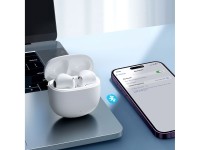 Fones de ouvido sem fio intra-auriculares TWS Joyroom JR-FB1 Funpods Bluetooth 6.0 - Branco