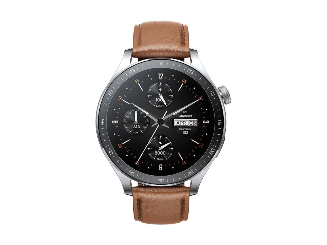 Reloj inteligente Joyroom Classic Series JR-FC2 Pro con funci�n de respuesta de llamadas - Plateado