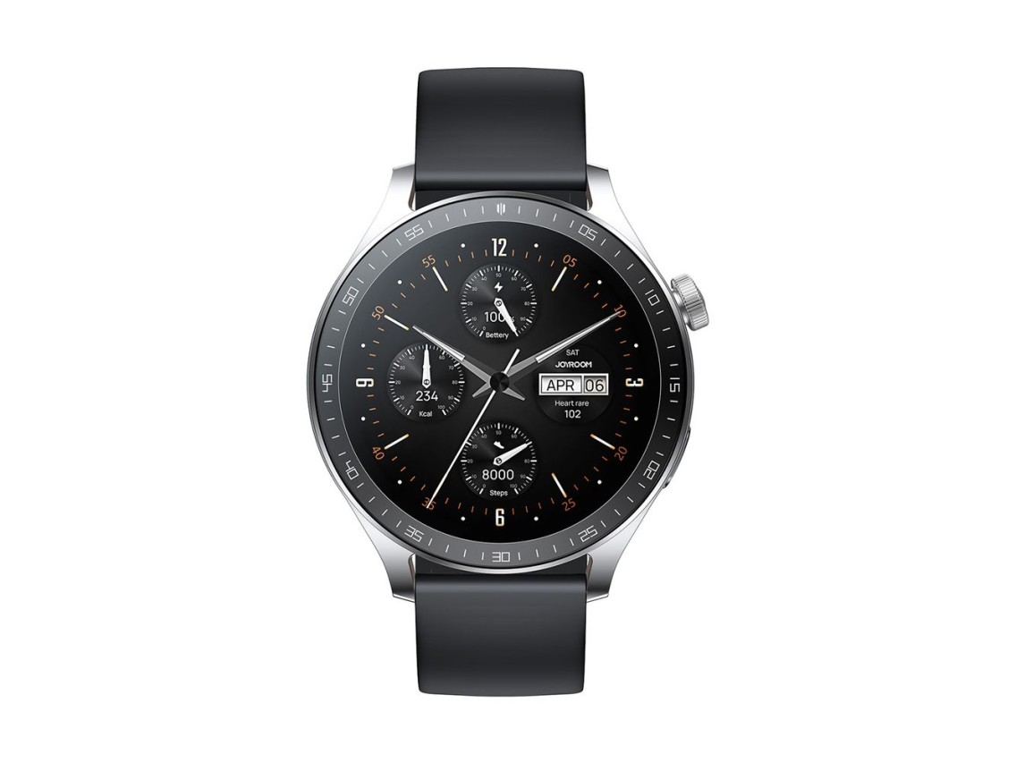 Reloj inteligente Joyroom Classic Series JR-FC2 Pro con funci�n de respuesta de llamadas - Plateado