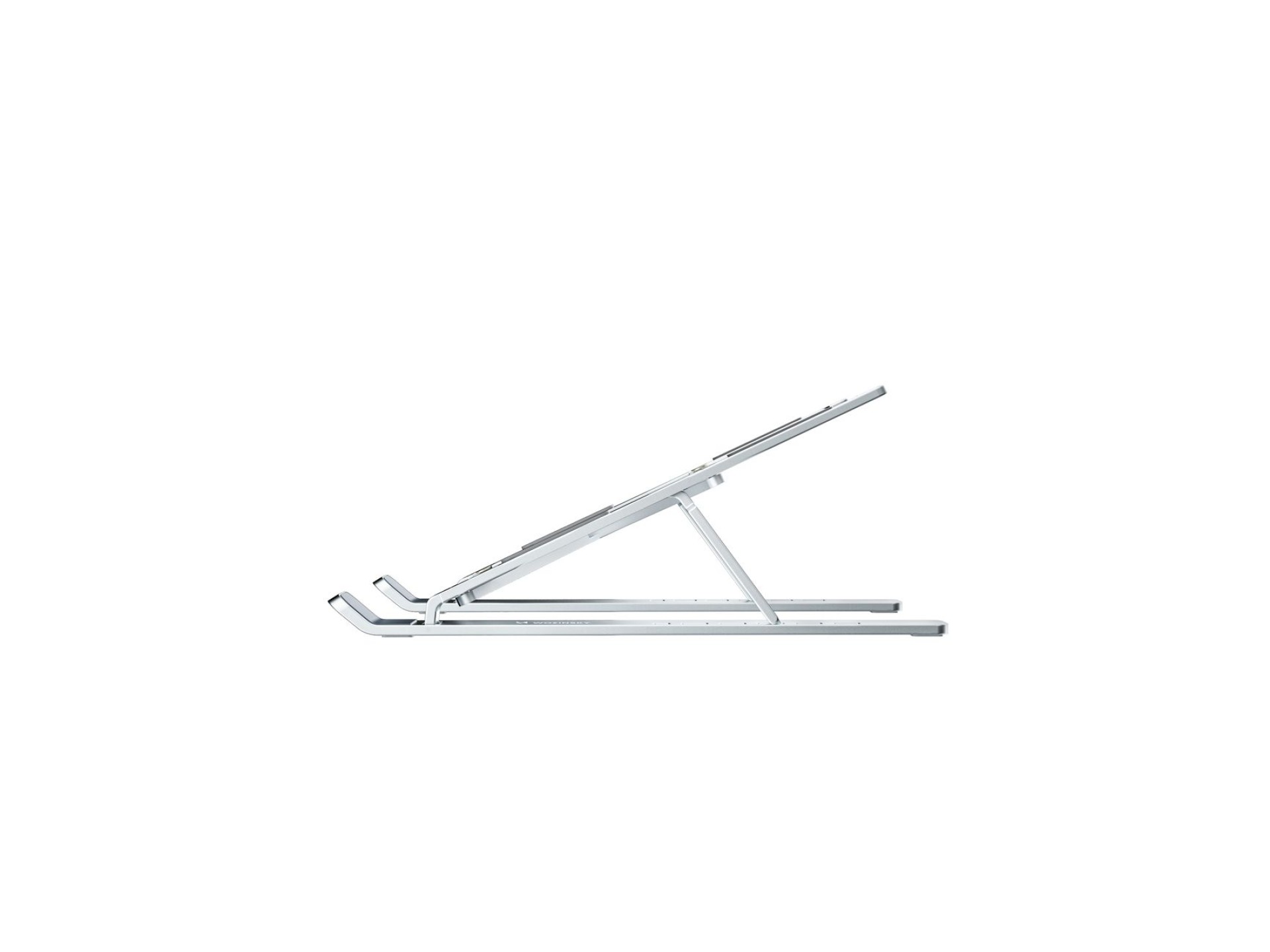 Suporte dobrável e ajustável para laptop Wozinsky WDCX-X8S - Prata