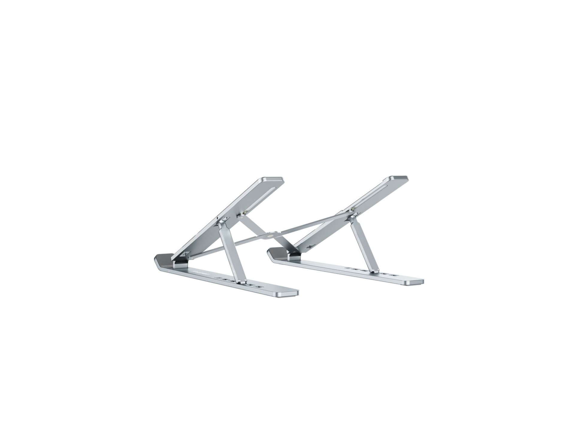 Suporte dobrável e ajustável para laptop Wozinsky WDCX-X8S - Prata