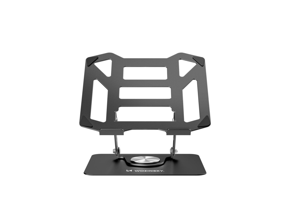 Suporte para laptop e tablet Wozinsky WDCX-X19-AB HardStand com rota��o de 360� - Preto