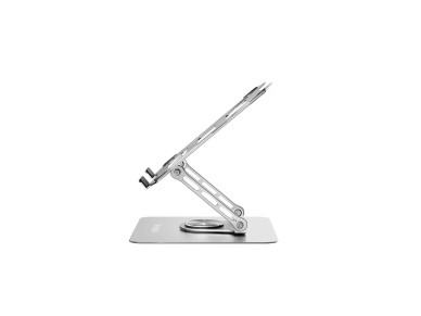 Soporte rígido Wozinsky WDCX-X19-AB con rotación de 360° para portátiles y tabletas - Plateado Soporte rígido Wozinsky WDCX-X19-AB con rotación de 360° para portátiles y tabletas - Plateado