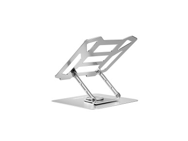 Soporte rígido Wozinsky WDCX-X19-AB con rotación de 360° para portátiles y tabletas - Plateado Soporte rígido Wozinsky WDCX-X19-AB con rotación de 360° para portátiles y tabletas - Plateado