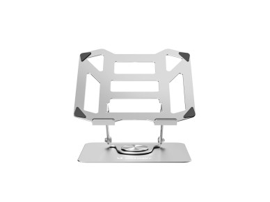 Soporte rígido Wozinsky WDCX-X19-AB con rotación de 360° para portátiles y tabletas - Plateado Soporte rígido Wozinsky WDCX-X19-AB con rotación de 360° para portátiles y tabletas - Plateado
