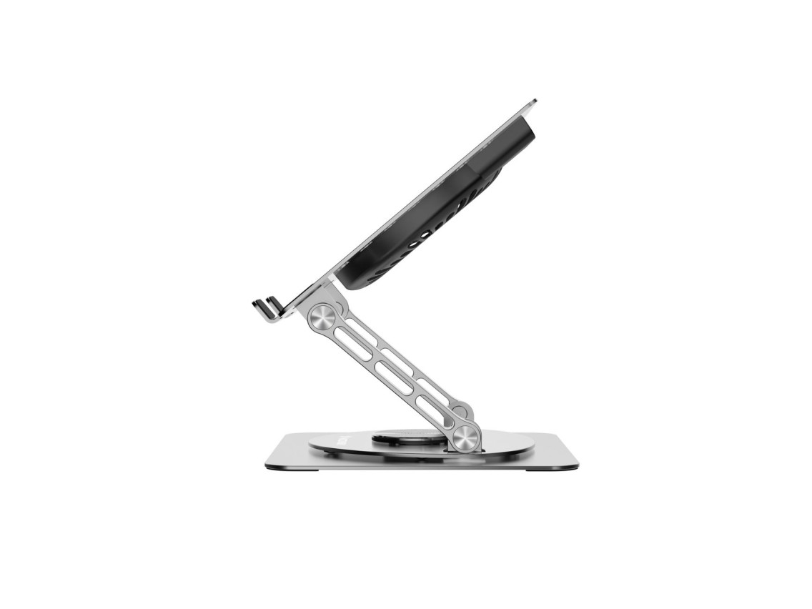 Suporte de resfriamento Wozinsky WDCX-X16-AS CoolBase RGB 360° para laptop e tablet - prata