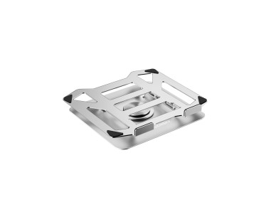 Soporte rígido Wozinsky WDCX-X19-AB con rotación de 360° para portátiles y tabletas - Plateado Soporte rígido Wozinsky WDCX-X19-AB con rotación de 360° para portátiles y tabletas - Plateado