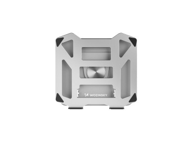 Soporte rígido Wozinsky WDCX-X19-AB con rotación de 360° para portátiles y tabletas - Plateado Soporte rígido Wozinsky WDCX-X19-AB con rotación de 360° para portátiles y tabletas - Plateado
