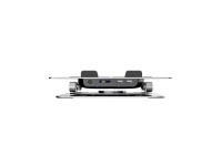 Suporte de resfriamento Wozinsky WDCX-X16-AS CoolBase RGB 360° para laptop e tablet - prata Suporte de resfriamento Wozinsky WDCX-X16-AS CoolBase RGB 360° para laptop e tablet - prata
