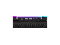Base de resfriamento para notebook gamer Wozinsky WDCX-A26 NitroCool RGB - Preta