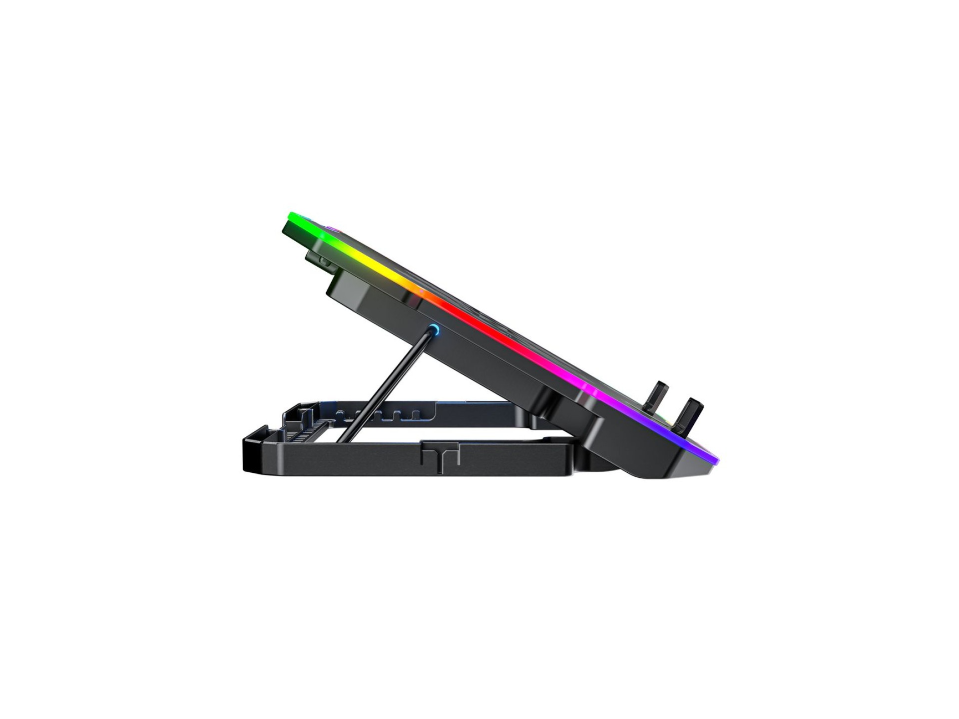 Base de resfriamento para notebook gamer Wozinsky WDCX-A26 NitroCool RGB - Preta