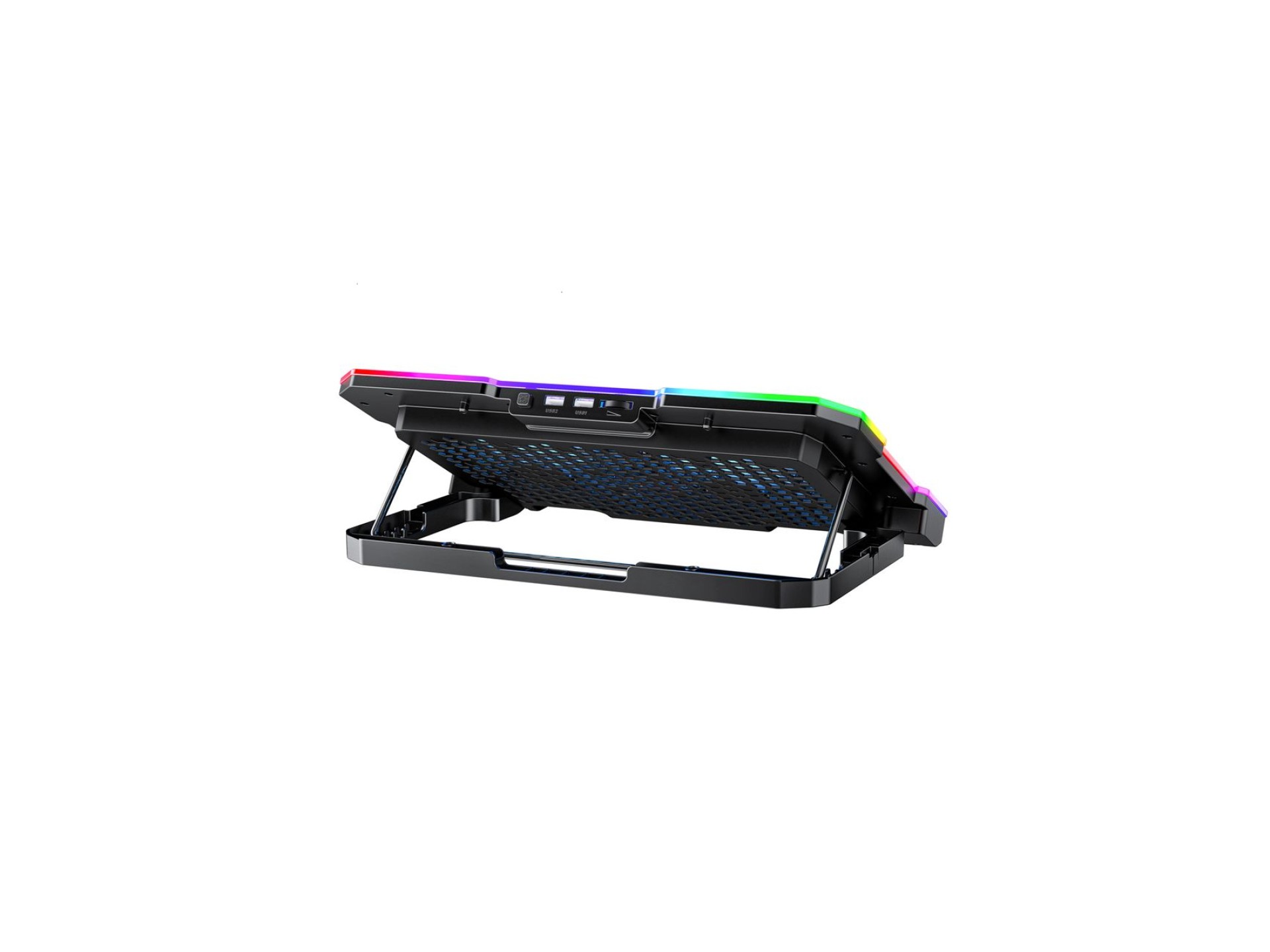 Base de resfriamento para notebook gamer Wozinsky WDCX-A26 NitroCool RGB - Preta