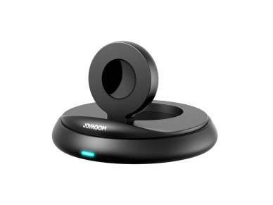 Joyroom JR-W12 foldable inductive charger for Apple Watch - black Joyroom JR-W12 foldable inductive charger for Apple Watch - black