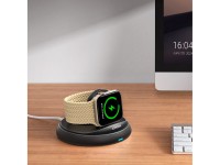 Cargador inductivo plegable Joyroom JR-W12 para Apple Watch - negro