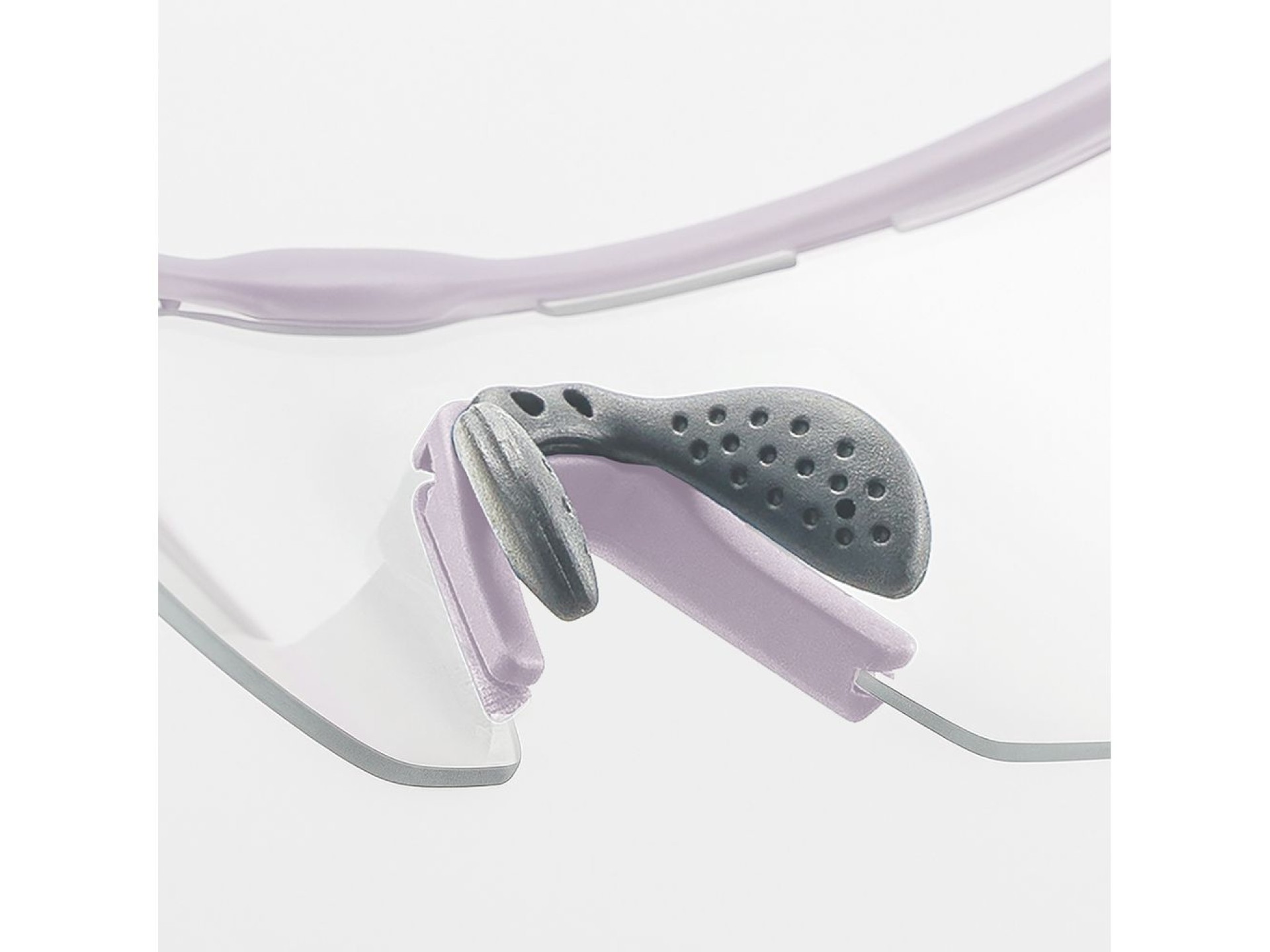 Gafas de ciclismo polarizadas Rockbros con protección UV y lentes correctivas - Moradas