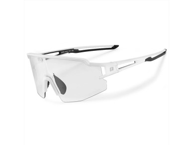 �culos de ciclismo Rockbros fotocrom�ticos com prote��o UV e lente corretiva - Branco