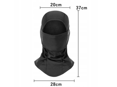 Rockbros LF7345BK sports balaclava insulated - black Rockbros LF7345BK sports balaclava insulated - black