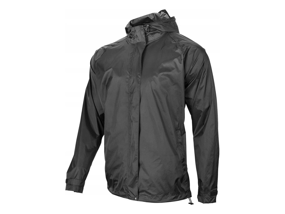 Jaqueta de chuva Rockbros YPY013BK4XL respirável e à prova de vento, tamanho XXXXL - Preta