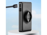 Luz delantera para bicicleta Rockbros JP008 con bater�a externa de 5000 mAh y 150 lm, IPX6 - negra