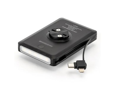 Luz delantera para bicicleta Rockbros JP008 con batería externa de 5000 mAh y 150 lm, IPX6 - negra Luz delantera para bicicleta Rockbros JP008 con batería externa de 5000 mAh y 150 lm, IPX6 - negra