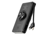 Luz delantera para bicicleta Rockbros JP008 con bater�a externa de 5000 mAh y 150 lm, IPX6 - negra