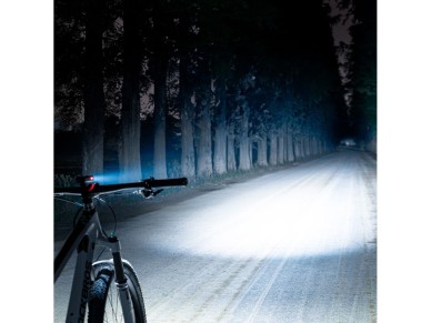Luz delantera para bicicleta Rockbros RHL600, 600 lm, 2600 mAh, IPX6 - negra Luz delantera para bicicleta Rockbros RHL600, 600 lm, 2600 mAh, IPX6 - negra