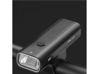 Luz dianteira para bicicleta Rockbros RHL600, 600lm, 2600mAh, IPX6 - preta Luz dianteira para bicicleta Rockbros RHL600, 600lm, 2600mAh, IPX6 - preta