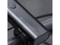 Luz dianteira para bicicleta Rockbros RHL600, 600lm, 2600mAh, IPX6 - preta Luz dianteira para bicicleta Rockbros RHL600, 600lm, 2600mAh, IPX6 - preta