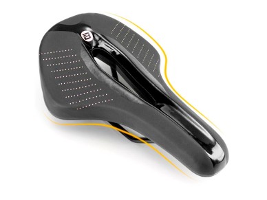 Rockbros 38210005001 foam MTB bicycle saddle - black Rockbros 38210005001 foam MTB bicycle saddle - black