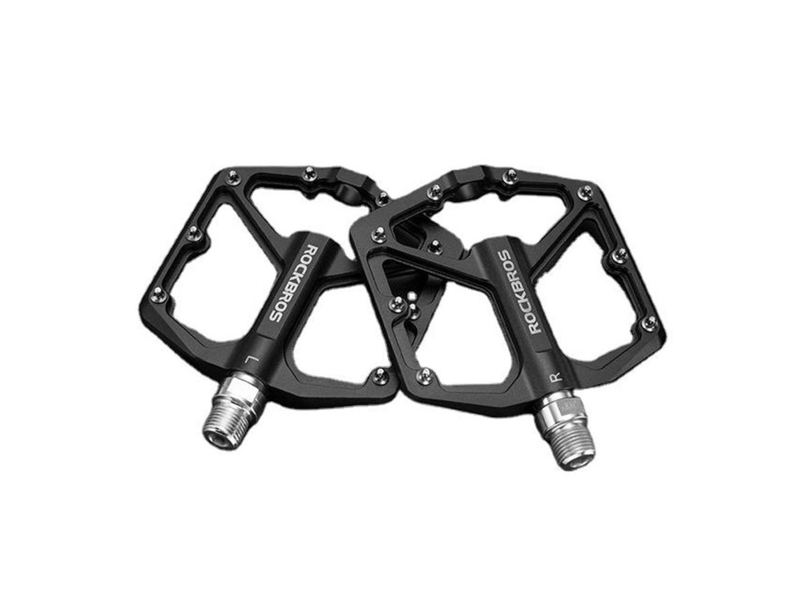Pedais de bicicleta Rockbros K203-BK - Preto