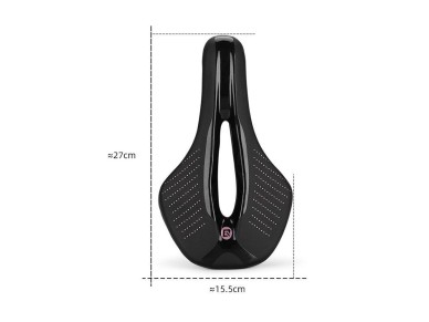 Rockbros 38210005001 foam MTB bicycle saddle - black Rockbros 38210005001 foam MTB bicycle saddle - black