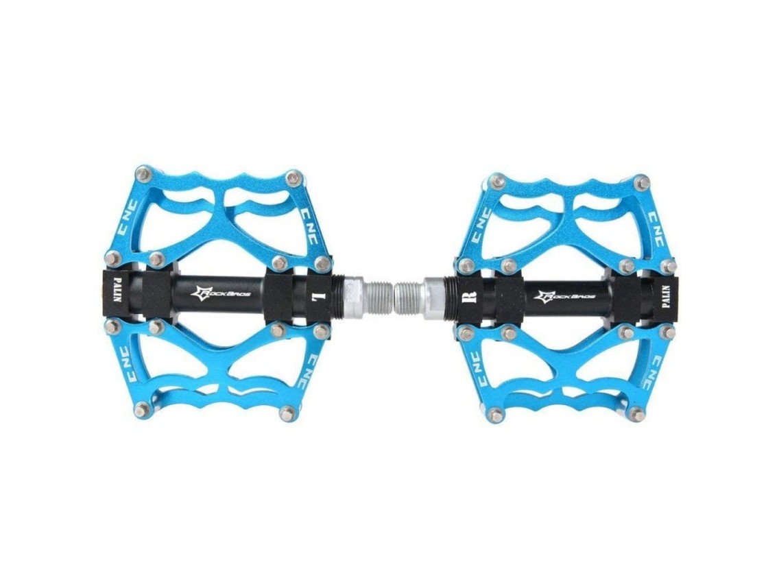Pedais de bicicleta Rockbros JT201012LBL - Azuis