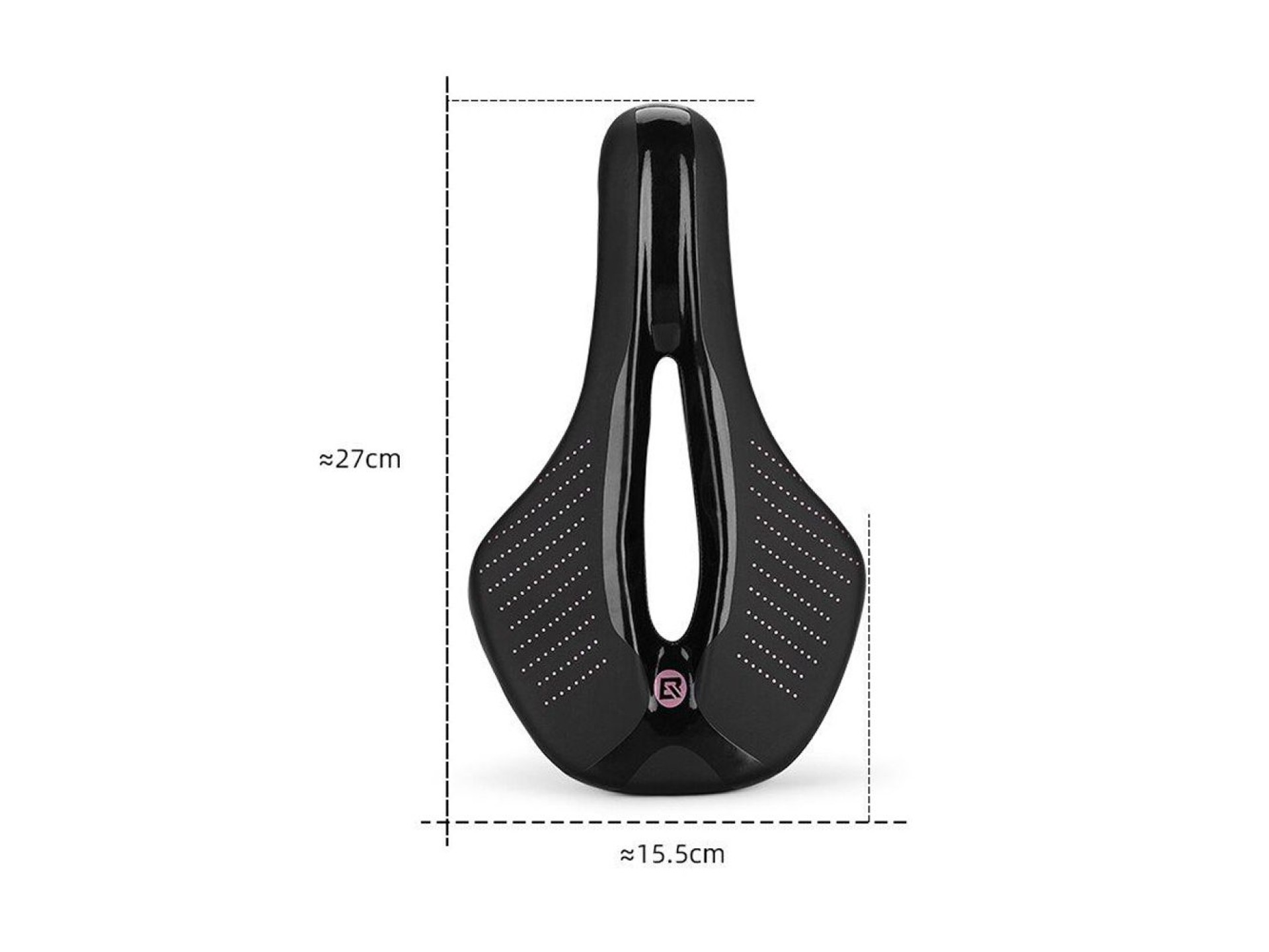 Rockbros 38210005001 foam MTB bicycle saddle - black
