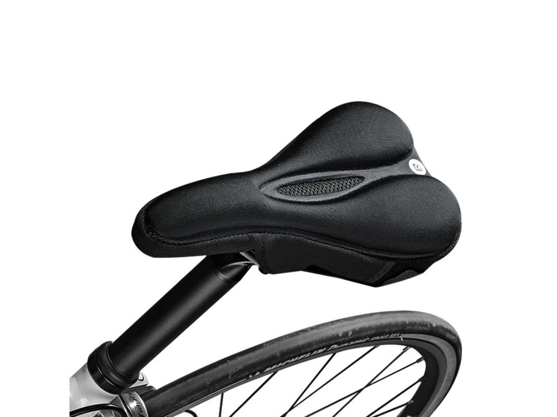 Rockbros LF047-S silicone gel bicycle seat cover size M - black
