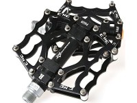 Pedais de bicicleta Rockbros JT201012LBK - Preto Pedais de bicicleta Rockbros JT201012LBK - Preto