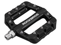 Pedais de bicicleta Rockbros 2017-12CBK em nylon - Preto