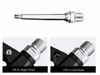 Rockbros 2017-12CBK Nylon Bicycle Pedals - Black