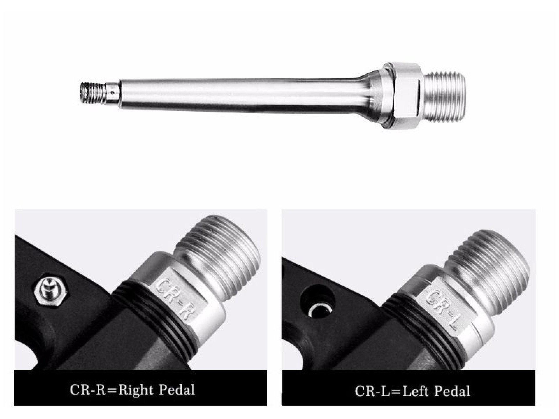 Rockbros 2017-12CBK Nylon Bicycle Pedals - Black