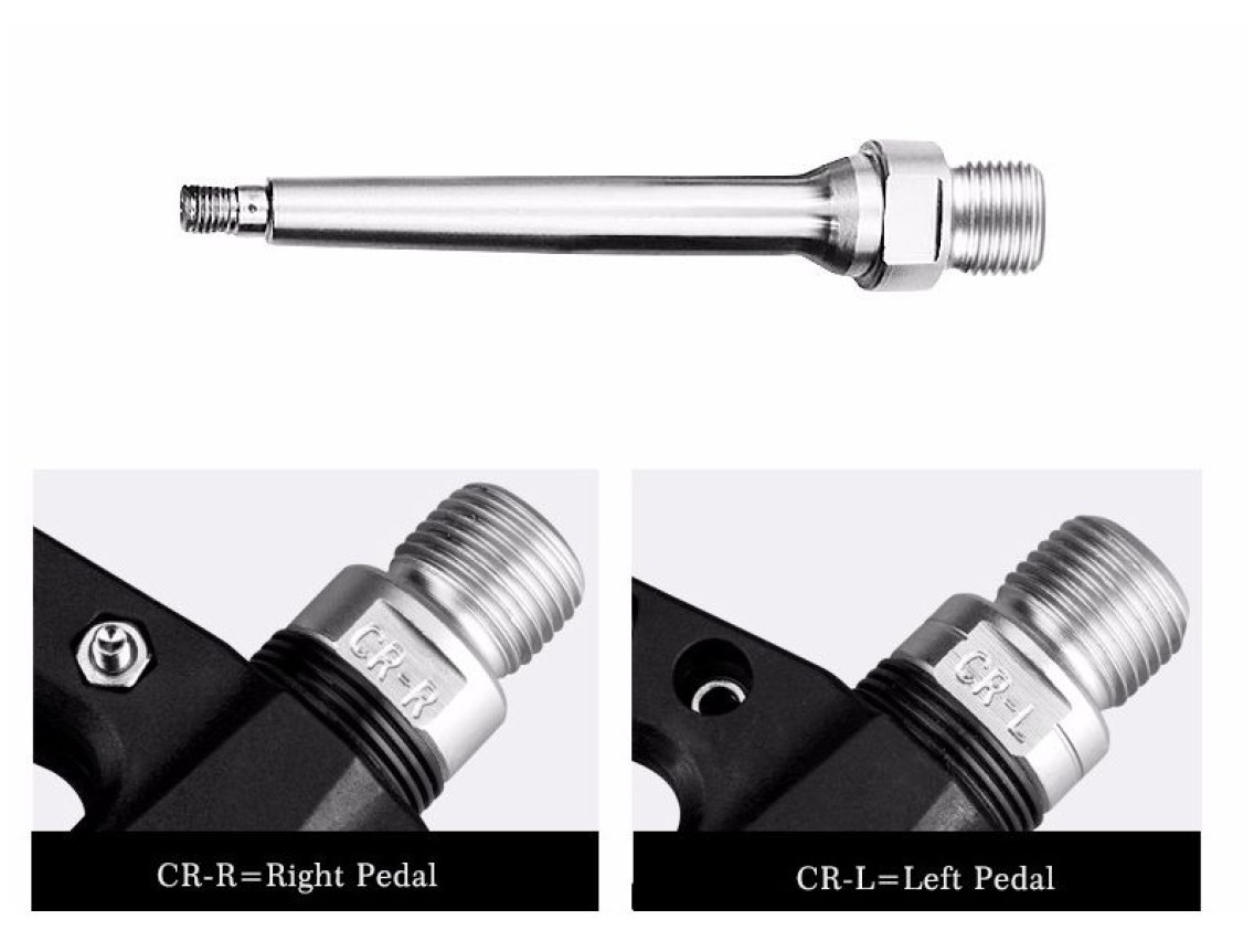 Rockbros 2017-12CBK Nylon Bicycle Pedals - Black
