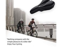 Rockbros LF047-S silicone gel bicycle seat cover size M - black