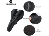 Rockbros LF047-S silicone gel bicycle seat cover size M - black